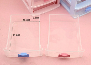 Mini Bow-tie <strong>Storage</strong> Box <strong>3</strong> Drawer <strong>Cube</strong> Box <strong>Storage</strong> for Desk Organizer Station for Baby/Kids Bedroom - Product Image 6