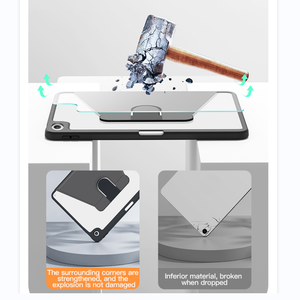 2024 nouveau boîtier rotatif à 360 degrés Mini6 Air 4/5/6 10.9/ Pro 11 10.2/10.5 pouces 10e génération coques et housses de tablette pour <span class=keywords><strong>iPad</strong></span> - Product Image 4