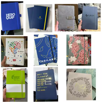 Cuadernos de Notas al por Mayor Tamaño A5, Personalizables, Libretas de Cuero A5 de Venta Caliente, Planificador, Cuaderno Rosa
