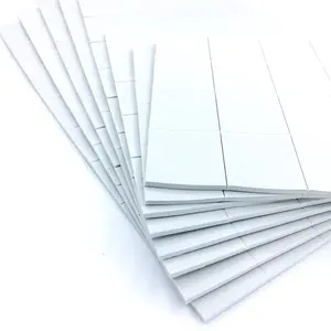 40*40*4MM weiße EVA-Pads mit Kleber ücken für Glas abscheider Gummi-Frisch halte pads für Glas