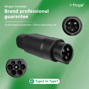 Adattatore di ricarica per veicoli elettrici E-Mingze 32A da GB/T a J1772 |   Convertitore di Presa Portatile per Auto Elettriche Tesla/<span class=keywords><strong>BMW</strong></span>/Audi - Product Image 3