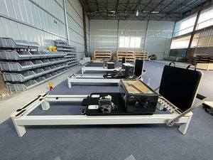 Meilleure vente : Appareil de rééducation de la colonne vertébrale en bois d'érable, <span class=keywords><strong>Correcteur</strong></span> de colonne vertébrale Pilates Reformer avec Trapèze - Product Image 6