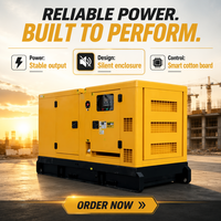 Generador Diésel Silencioso de 100kw, 120kw, 150kva, Cubierta Insonorizada, Trifásico, Arranque Automático ATS, 50Hz, 60Hz