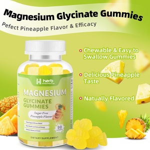 Natural Sleep Aid <b>Gummies</b> Gummy <b>Vitamins</b> 400mg Magnesium Glycinate Private Label Supplement Magnesium Sleep <b>Gummies</b> - Product Image 6