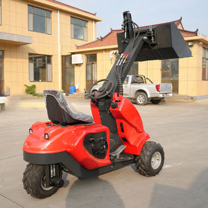 Chargeur compact à trois roues pas cher, levage hydraulique, machine agricole pour vergers, chargeur sur roues, <span class=keywords><strong>pelle</strong></span> avant, chargeur sur roues tout-terrain - Product Image 3