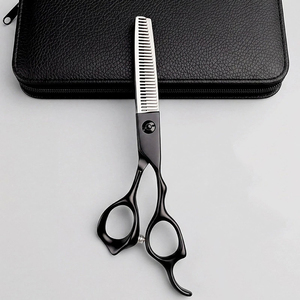 Tijeras de peluquería profesionales de precisión para nariz, de 7 pulgadas, para zurdos, con diseño alemán, para barbería y estilismo. - Product Image 3