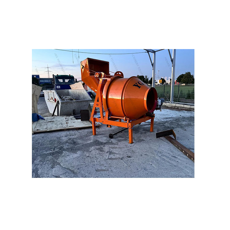 Professional 400l Concrete Mixer Self Loading