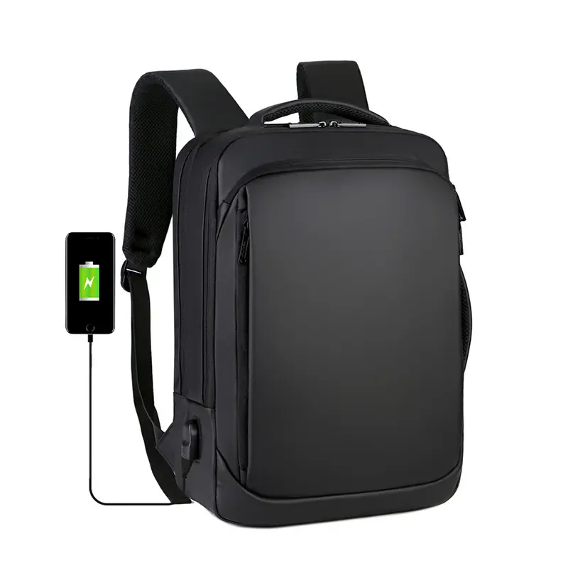 2020 Black Tough Laptop Square Backpack Backpage High Quality Unisex Shoulder Bag Travel Gym Bag