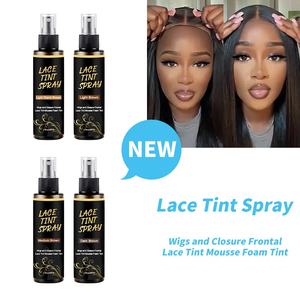 <span class=keywords><strong>Perruque</strong></span> Offre Spéciale Dentelle Teinte <span class=keywords><strong>Spray</strong></span> Liquide Adhésif Soins Couvre-chef Teinture <span class=keywords><strong>Spray</strong></span> - Product Image 4