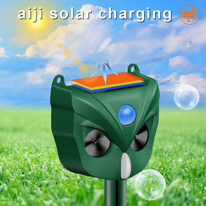 Năng lượng mặt trời siêu âm động vật <span class=keywords><strong>Repeller</strong></span> ngoài trời chim kiểm soát ổ đĩa đi Chim chó mèo cáo Hươu Thỏ rừng Chuột rắn động vật hoang dã - Product Image 2