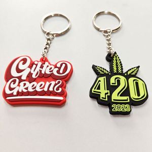 Hot Popular Customized Promotional Anime PVC Keychains UV Printed Gifts Wholesale Rubber Material - Product Image 6