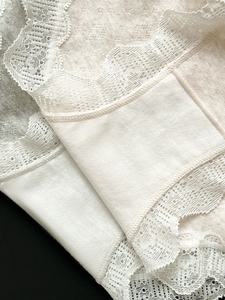 高档纯棉面料高分体性感无缝蕾丝边高腰纯棉内衣女 - Product Image 5