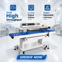 Mesin Vacuum Sealer JY 430QS-Y 1300W Continuous Band Sealer Pembentuk Pakaian Rajut 500x480mm Pengemasan Industri