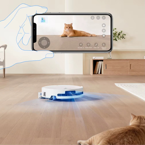 T90 Pro เครื่องดูดฝุ่นหุ่นยนต์ไร้สาย ควบคุมผ่านแอปพลิเคชัน เครื่องทำความสะอาดพื้นอัตโนมัติ แรงดูด 30000Pa ใช้งานได้ทั้งบ้านอัจฉริยะและโรงแรม - Product Image 6