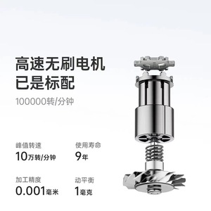 Secador de Pelo de Alta Velocidad Laifen Se Lite con Motor DC de 100000 RPM, Portátil para Uso Doméstico - Product Image 1