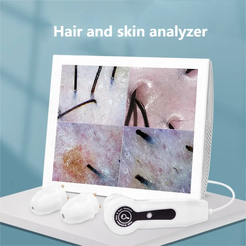Professional 15 inch Skin Scalp Detector Hair Follicle Skin Analyser Machine for home salon