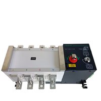 Interruptor de Transferencia Automática Inteligente de Alta Eficiencia Trans Mer, Nivel PC, 4 Polos, 250A, Monofásico/Trifásico, Uso Industrial, YSQ3-250 Dual
