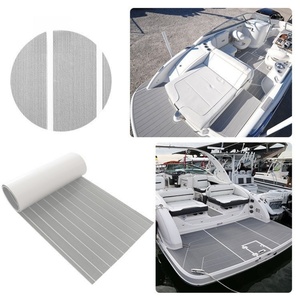Revêtement de pont extérieur en EVA imitation teck, résistant aux UV, antidérapant, brossé, pour bateau, imperméable, épaisseur 6 mm, dureté 50-55 Shore C - Product Image 3