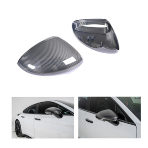 Carcasas de espejo retrovisor de fibra de carbono para Panamera 971,2 <span class=keywords><strong>2021</strong></span> 2022 2023 con volante a la izquierda y a la derecha - Product Image 1