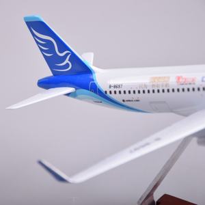 Modèle d'avion en métal Airbus A320 China Express Airlines 1/80 de 30 cm, souvenir d'avion pour la collection de Noël, l'affichage ou un cadeau - Product Image 4