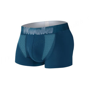 Calzoncillos bóxer para hombre al por mayor, ropa interior deportiva modal transpirable de tiro medio con logotipo personalizado del fabricante y calzoncillos para hombre - Product Image 5