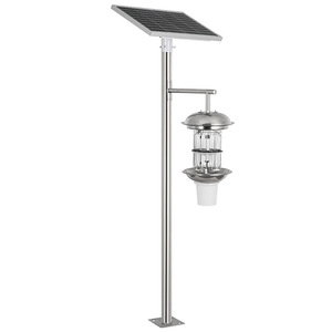 Lámpara Solar Antimosquitos de Acero Inoxidable para Uso en Exteriores y Granjas, Luz Eléctrica para Matar Mosquitos - Product Image 5