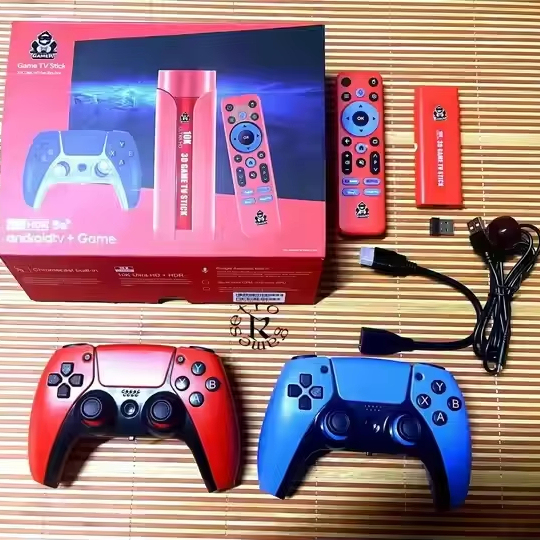 G1 Game Stick 4K TV System 64GB 15000 Games 3D Gaming Stick Retro Video Game Console Android TV Box Gaming Console