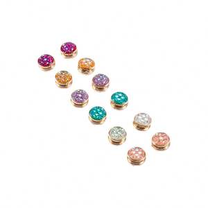 Broches de aleación de zinc de ágata de acero inoxidable Factori, broches, broches, joyería - Product Image 6