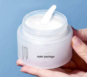 Pot cosmétique vide en gros pour gommage, soin du visage, emballage de produits de soin, pot de <span class=keywords><strong>masque</strong></span> d'<span class=keywords><strong>argile</strong></span> en plastique recyclé de 100g - Product Image 6