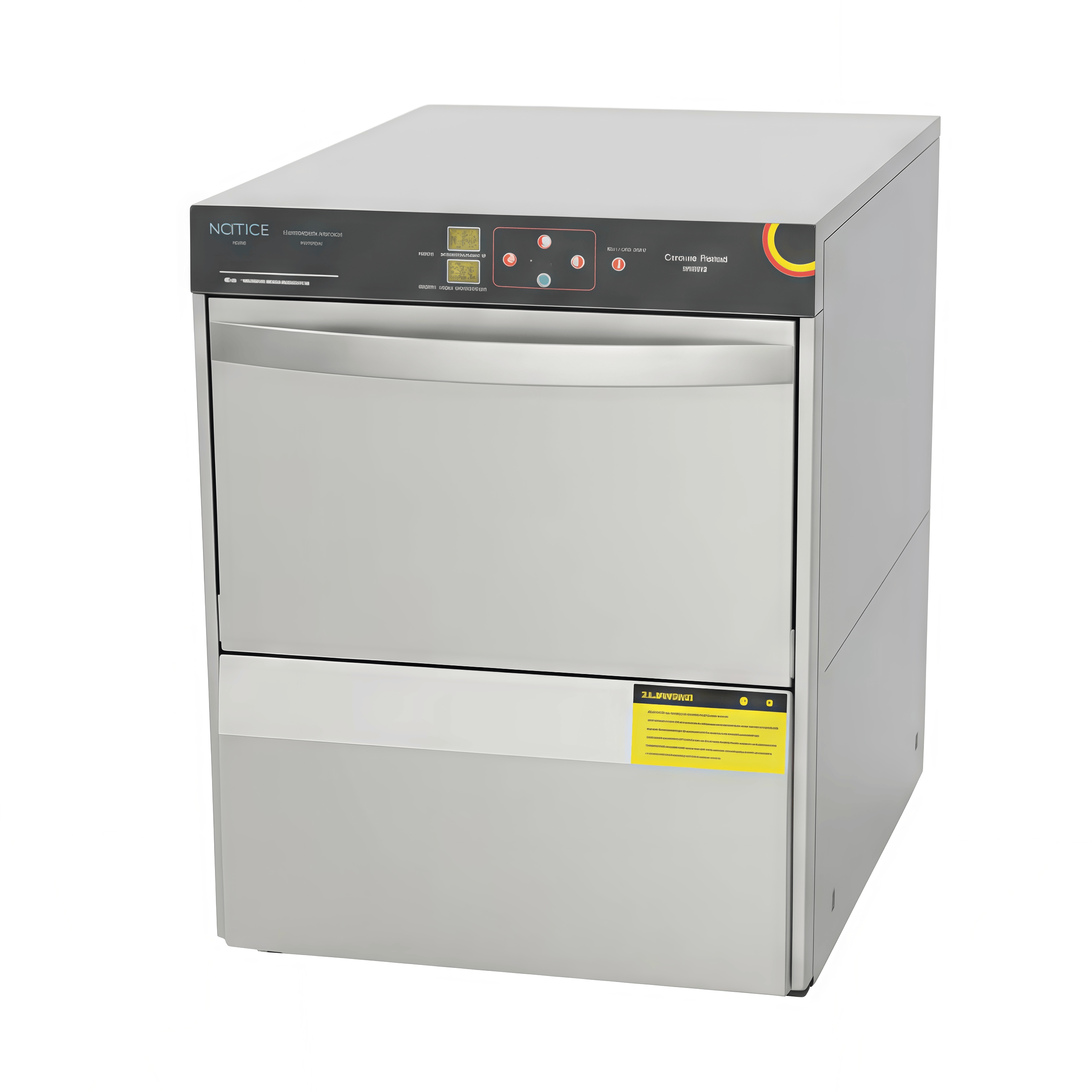 Smart Undercounter Dishwasher with 600*600*800 mm Body, Kitchen Dishwasher for Cafe Counter Use