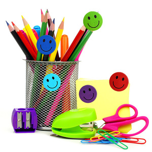 Autocollant en papier adhésif imperméable à huit couleurs, motif visage souriant, mignon, pour récompense d'enfants, sceau d'expression, artisanat de bougies, cadre <span class=keywords><strong>photo</strong></span> - Product Image 3