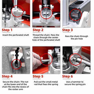Ручная гидравлическая тележка для поддонов 1,5 тонны из стали с нейлоновыми/полиуретановыми колесами для использования в складских помещениях, низкая цена от китайского производителя - Product Image 3