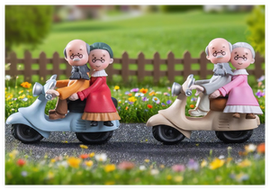 Trẻ Em Bé Mini Nữ Anime Cô Gái Cậu Bé Phụ Nữ Người Đàn Ông Đám Cưới Vài 3D Đồ Chơi Con Số Tùy Chỉnh Trung Quốc Phim Hoạt Hình Người Cũ Hành Động Con Số - Product Image 3