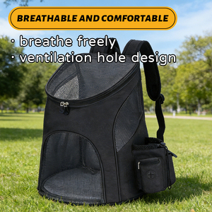 Luxuriöser Maßgefertigter Haustier-Rucksack für Hunde & Katzen aus Oxford-Material mit Karomuster, 10kg Kapazität, Tragbar & Atmungsaktiv - Product Image 5