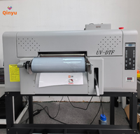 Imprimante UV DTF Qinyu A3 pour films AB 30 cm, machine d'impression de films de transfert UV pour étiquettes froides
