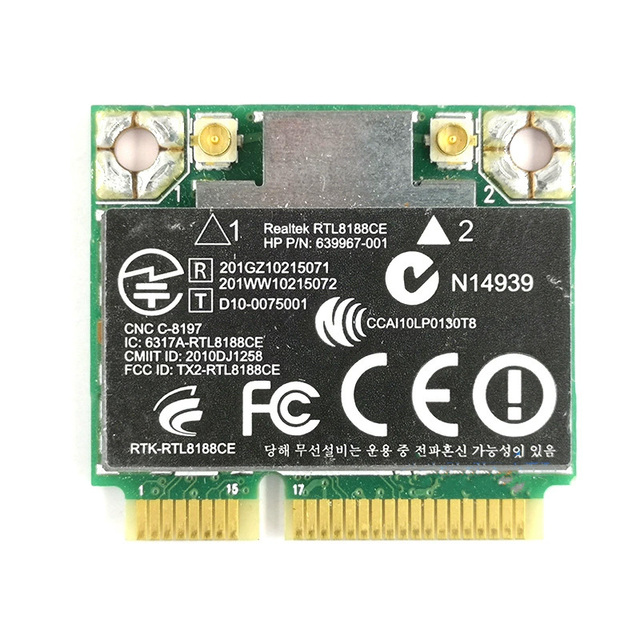 RTL8188CE RT3290 7265HMW 3165HMW  MINI PCIE 300M Wireless Network Card 4.0  Laptop