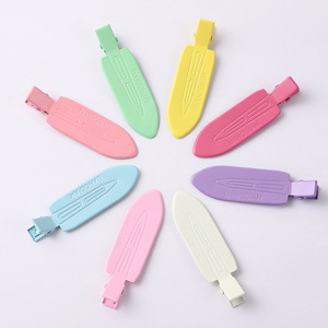 Pinces à cheveux sans couture en métal, peinture émaillée colorée, pinces latérales pour franges légères, usage quotidien, unisexe - Product Image 1