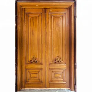 Precio barato moderno diseño simple HDF Puerta de habitación de madera/puerta