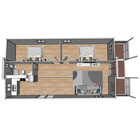 Offre Spéciale : Maison Modulaire Extensible en Conteneur Acier Préfabriqué de 40 Pieds