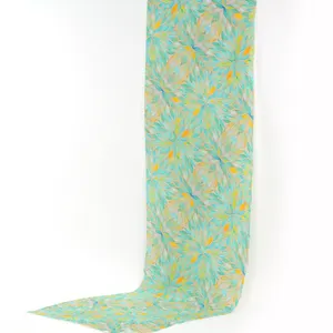 Tessuto in viscosa di Rayon organico con disegni floreali personalizzati stampati per vestiti da donna