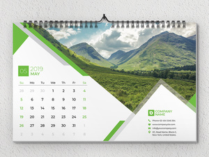 Personalizado de corte láser llegada del calendario de pared Calendario de escritorio servicio de impresión - Product Image 3