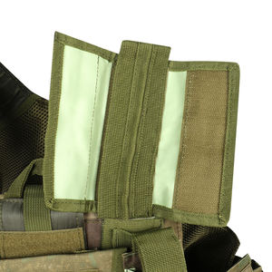 Chaleco Táctico Ajustable y Transpirable, Chaleco Táctico de Camuflaje de Liberación Rápida con Sistema Molle - Product Image 4