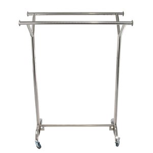 Appendiabiti in metallo Boutique alta durata durevole scaffalature appendiabiti per negozio di abbigliamento - Product Image 2
