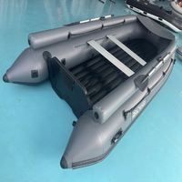 Bateau pneumatique à moteur de 4,7 m pour 8 personnes, homologué ISO pour les loisirs en plein air, provenant d'un fournisseur chinois pour les commandes en gros