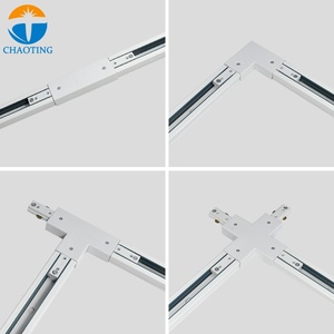 高品質のモダンな2線3線<span class=keywords><strong>4</strong></span>線トラック3回路GU10LED 12W 20W30Wスポットライトトラックレール - Product Image 5