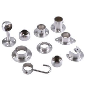 Trung Quốc thép không gỉ mặt bích cơ sở lan can Phụ Kiện Vòng Ống cơ sở - Product Image 2