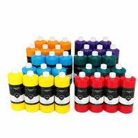 Peinture Acrylique Professionnelle Non Toxique pour Artistes, Bouteille en Plastique de 500 ml