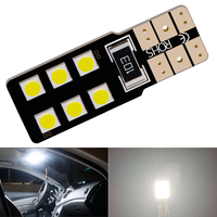 2022 T10 LED Fehlerfrei T10 3030 6smd Auto Innen leuchten W5w T10 12v Fahrzeug zubehör Licht LED KD044
