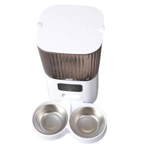 Distributore Automatico di Cibo per Cani e Gatti in Plastica Resistente con Controllo WiFi, Capacità 5L, Design Impermeabile, Alimentazione Remota tramite App - Product Image 5