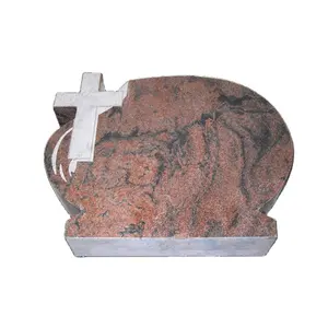 Popular Granite Marble Tombstone Tombstones for Graves Monument